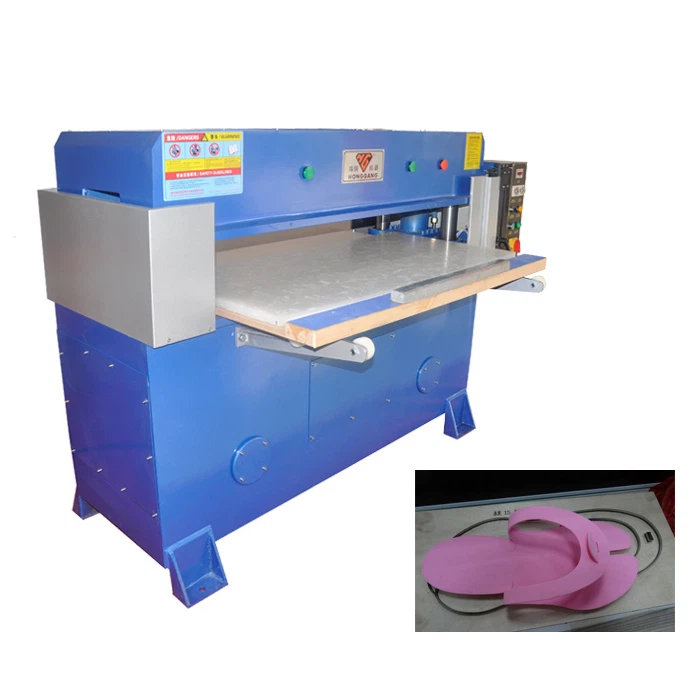 Machine de découpe de pantoufles en caoutchouc